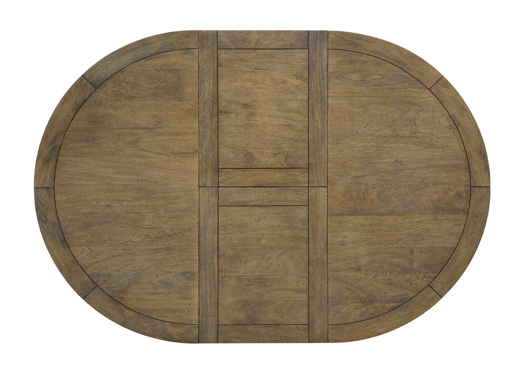 TOULOUSE ROUND EXTENSION DINING TABLE 1000-1400 image 2